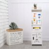 Полка стелаж пластиковая в ваную Этажерка устойчива к влаге PK-02 (80cm*15cm*15cm)