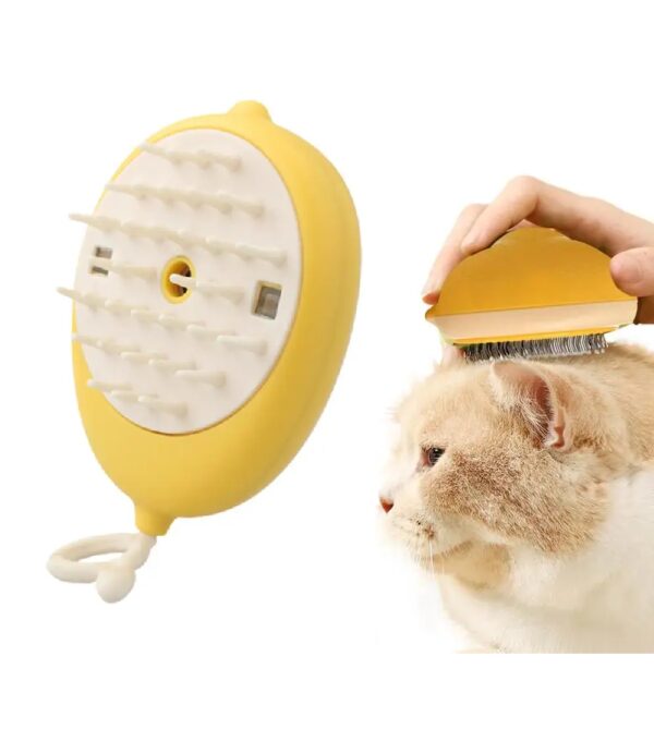 Щетка массажная для ухода за шерстью животных 4 в 1 ПАРОВАЯ Pet comb AND924