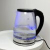 Электрический стеклянный чайник Rainberg RB-2250 с LED подсветкой 2200 Вт 1.8л, хороший электро чайник