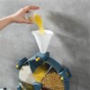 Карусель для зерен настенная с вращением 360° Kitchen Storage Box 6-in-1 кухонный набор для круп с креплением