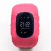 Детские смарт часы телефон Smart Baby Watch Q50 с GPS трекером Розовые