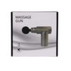 Массажер мышечный ручной Massage Gun Аккумуляторный перкуссионный Массажный 4 насадки для рук ног шеи