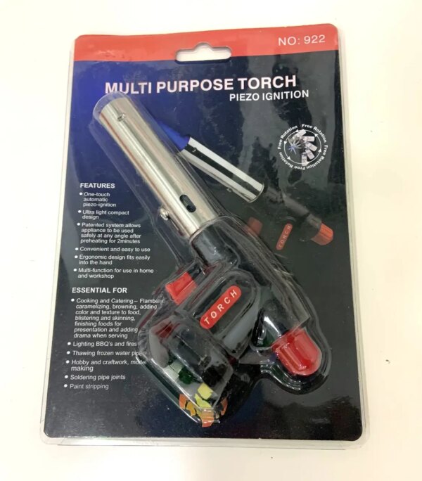 Автоматическая газовая горелка Multi Purpose Torch NO 922