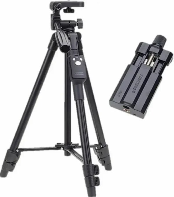Штатив трипод с пультом ДУ профессиональный для камеры и телефона Yufeng Tripod YF-3388