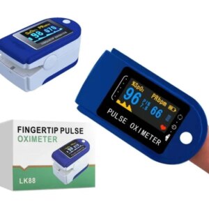 Пульсоксиметр Fingertip LK88 Pulse Oximeter Бело-синий
