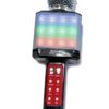 Караоке микрофон WSTER WS-1828 c LED подсветкой (4 Голоса/USB/Bluetooth)