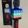 Караоке микрофон WSTER WS-1828 c LED подсветкой (4 Голоса/USB/Bluetooth)