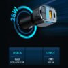 FM-трансмиттер Inspire C34 MP3 25W 12-24V Black (FM-C34)