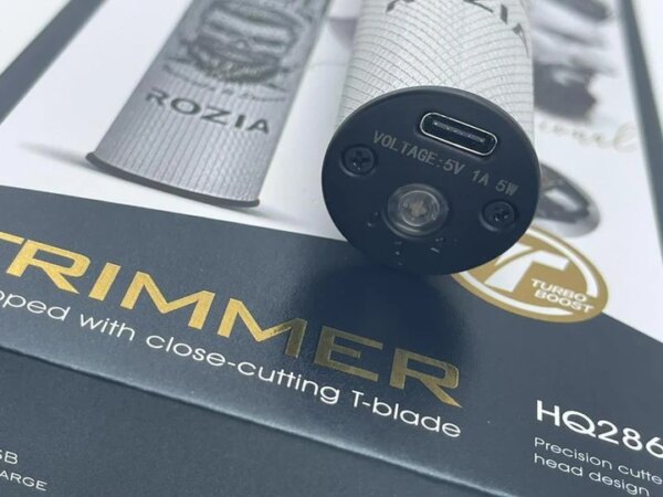 Профессиональная беспроводная машинка для стрижки волос ROZIA Pro HQ286 машинка для волос бороды
