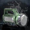 Фонарь аккумуляторный DP-7325 с боковым светом / Ручной кемпинговый фонарик / Фонарь на аккумуляторе