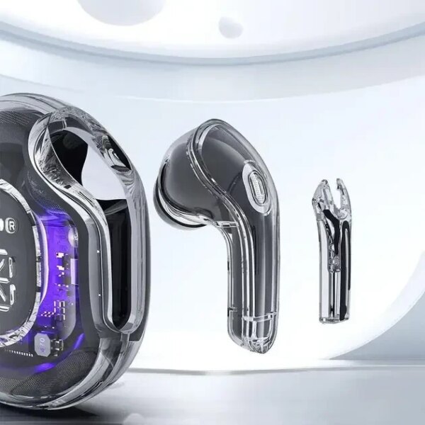 Стильные беспроводные наушники с зарядным кейсом TWS Ultrapods Pro Наушники с шумоподавлением и дисплеем Подро