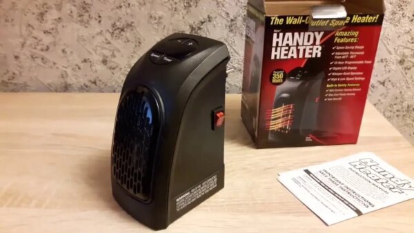 Мини обогреватель 400W Handy Heater с пультом, обогреватель электрический тепловентилятор портативный