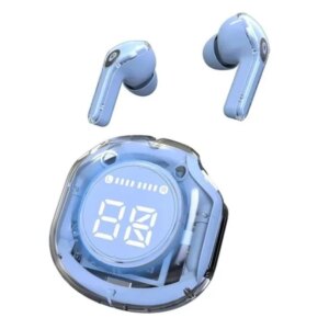 Беспроводные bluetooth наушники TWS с зарядным кейсом Ultrapods Pro V5.3 Синие