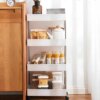 Этажерка на колесах 4 яруса (87×38×13см), Bathroom Rack / Напольная полка-органайзер / Стеллаж-этажерка