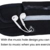 Поясная сумка для телефона водоотталкивающая спортивная Belt-Case черная