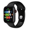 Умные часы Смарт часы Smart Watch T500 с сенсорным экраном и пульсометром голосовой вызов черные
