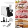 Мясорубка Sokany SK-312 профессиональная многофункциональная электрическая мощная 2400 Вт