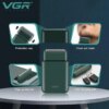 Беспроводная электробритва VGR V-390 шейвер для сухого и влажного бритья.