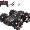 Машинка на радиоуправлении Stunt SUV Racing PRO полноприводная двухсторонняя разворот 360 черный