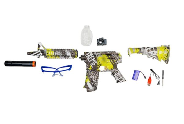 Детский Игрушечный Гель Бластер на Орбизах M416  АК47 Glock G360-1