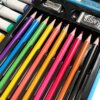 Набор для рисования Art Set 57 предметов Розовый Lavra ART SET