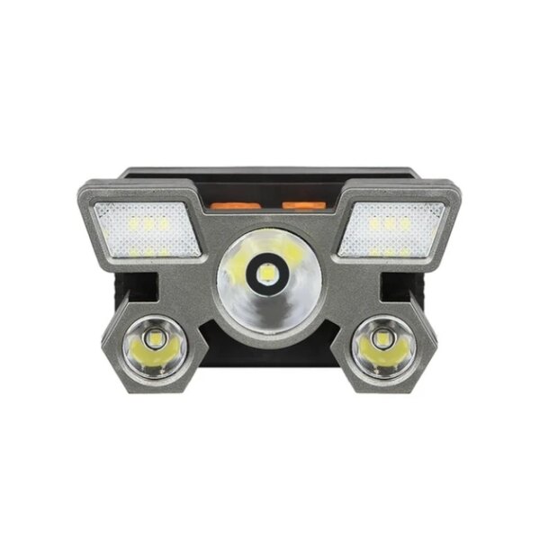 Налобный 5 светодиодный со встроенным аккумулятором 18650HEAD LIGHT