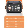 Power bank YM-635 40000mAh Solar Индикатор уровня заряда, Встроенный фонарь