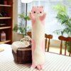 Игрушка плюшевая Кот Батон 50 см, Розовый / Детская плюшевая игрушка подушка котенок