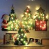Детская Рождественская елочка с игрушками из фетра Chrismas Free Детская елочка на стену 95x70 см