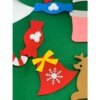 Детская Рождественская елочка с игрушками из фетра Chrismas Free Детская елочка на стену 95x70 см