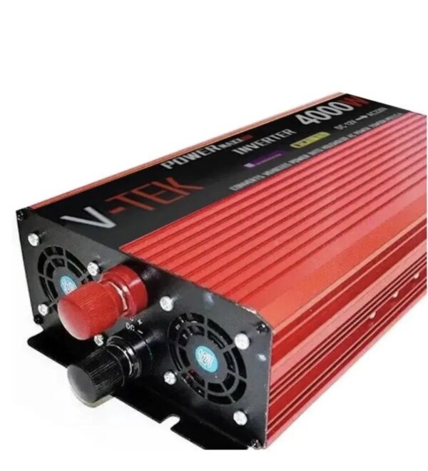 Преобразователь напряжения инвертор с дисплеем V-TEK 4000W 12-220V Автомобильный преобразователь Подробнее: ht
