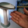 Сенсорный дозатор Soap Magic жидкого мыла автоматическая мыльница с дозатором 380 мл