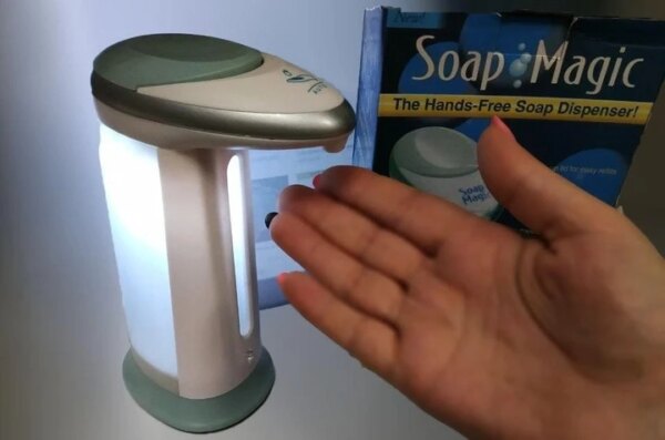 Сенсорный дозатор Soap Magic жидкого мыла автоматическая мыльница с дозатором 380 мл