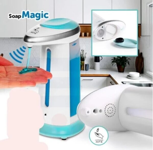 Сенсорный дозатор Soap Magic жидкого мыла автоматическая мыльница с дозатором 380 мл