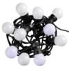 Гирлянда уличная Ретро Лампочки на 10 штук WARM Bulbs LED 50 и 5 метров МХ 1-223 Теплый Белый