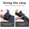 Туристический надувной матрас с подушкой Outdoor Sleeping Каремат с подушкой и встроенным насосом