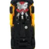 Машинка трансформер на радиоуправлении AToys Bugatti-Robot 1:18 световые эффекты Черно-желтая