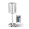 Декоративный LED светильник Crystal light, с пультом ДУ / Настольная аккумуляторная лампа
