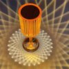 Декоративный LED светильник Crystal light, с пультом ДУ / Настольная аккумуляторная лампа