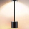 Светодиодная настольная лампа с сенсорным управлением на аккумуляторе Tablelamp Black 3 режима подсветки