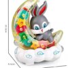 Детский музыкальный ночник Зайка на Луне Moon Rabbit Детская игрушка с подсветкой и световыми эффектами