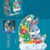 Детский музыкальный ночник Зайка на Луне Moon Rabbit Детская игрушка с подсветкой и световыми эффектами