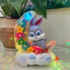 Детский музыкальный ночник Зайка на Луне Moon Rabbit Детская игрушка с подсветкой и световыми эффектами