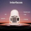 Мультимедийный портативный мини-проектор Magcubic HY300 Android 12 С поддержкой Wi-Fi Bluetooth 4K UHD