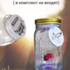 Декоративный ночник Бабочка в банке Butterfly Интерактивная порхающая бабочка в банке с подсветкой