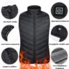 Жилетка с подогревом от PowerBank унисекс, безрукавка XXL от повербанка