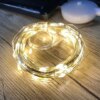 Гирлянда проволока музыкальная USB теплый белый 10м SF-3