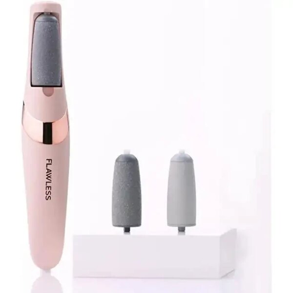Электрическая пилка для ног Flawless Pedi пемза для педикюра с USB зарядкой для домашнего использования