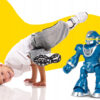 Интерактивный танцующий робот Dancing Robot на пульте управления BLUE