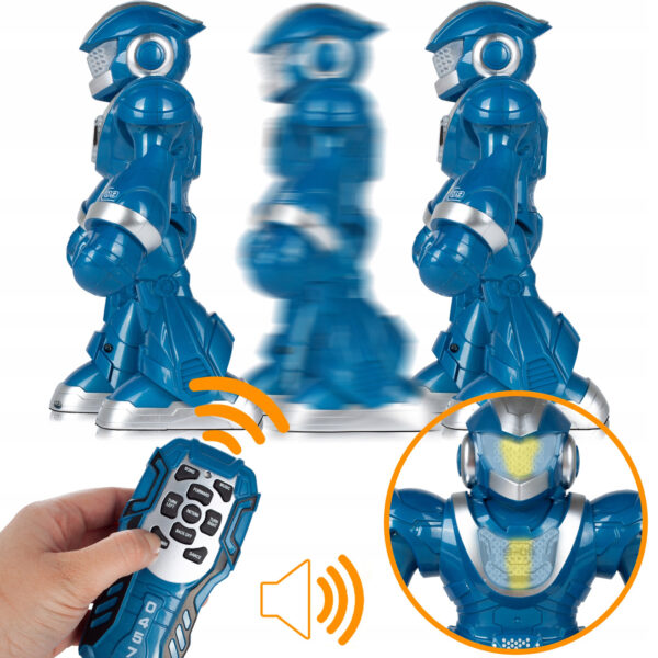Интерактивный танцующий робот Dancing Robot на пульте управления BLUE